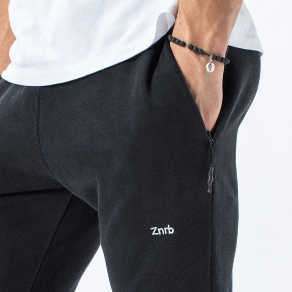 Zanerobe Jumpa Sweat Fleece Jogger Smokey Black 36 - Picture 2 of 4